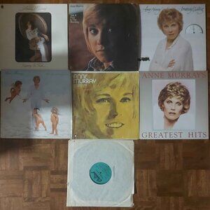 ITEMS HAVE WEAR!!! All for $15 - Lot of 7 Anne Murray Vinyl LPs read description